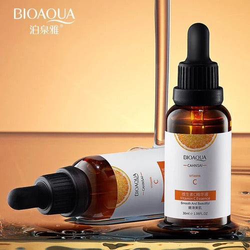 SUERO FACIAL VITAMINA C BIOAQUA 100ml: Dile Adiós a las Manchas y Hola a tu Mejor Piel